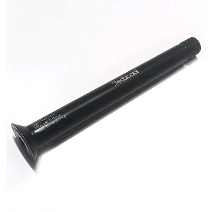 Deda M12x120x1.5 Genomgående Axel, Black, 120mm Deda M12x120x1.5 Genomgående Axel, Black, 120mm