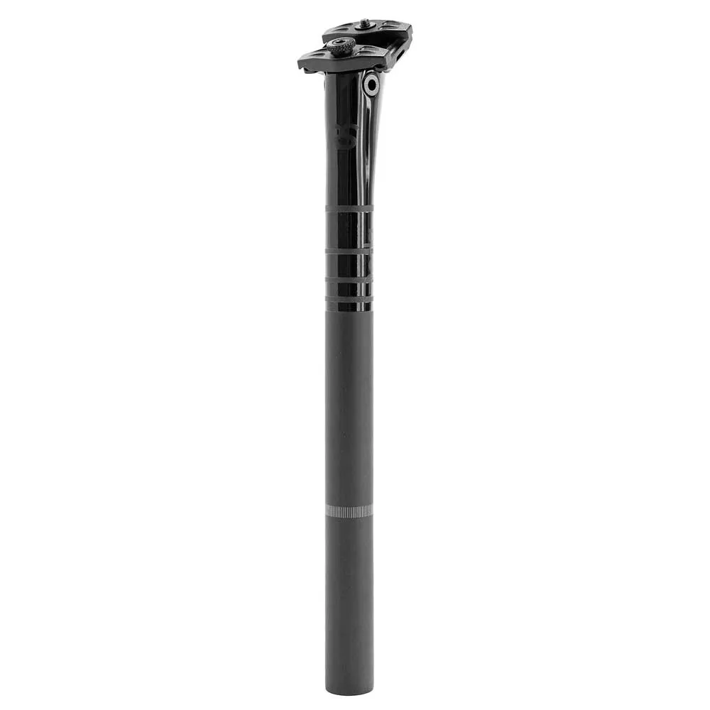 Deda Rs 12mm Offset Sadelstolpe, Black, 350mm, 27.2mm