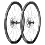 Deda Rs4 Cl Disc Tubeless Landsvägshjulset, Black, 12 x 100/12 x 142mm, Campagnolo N3W