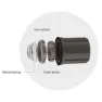 Deda Rs4 Cl Disc Tubeless Landsvägshjulset, Black, 12 x 100/12 x 142mm, Campagnolo N3W