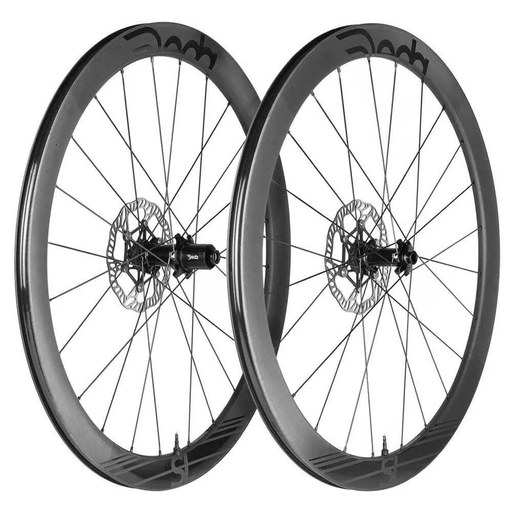 Deda Sl4 Db Carbon Tubeless Landsvägshjulset Deda Sl4 Db Carbon Tubeless Landsvägshjulset