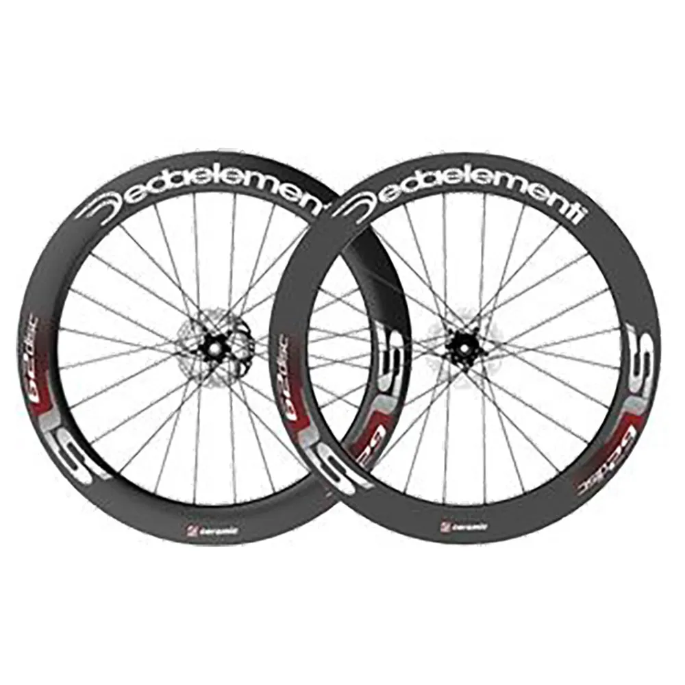 Deda Sl62db Carbon Clincher Disc Landsvägshjulset Deda Sl62db Carbon Clincher Disc Landsvägshjulset