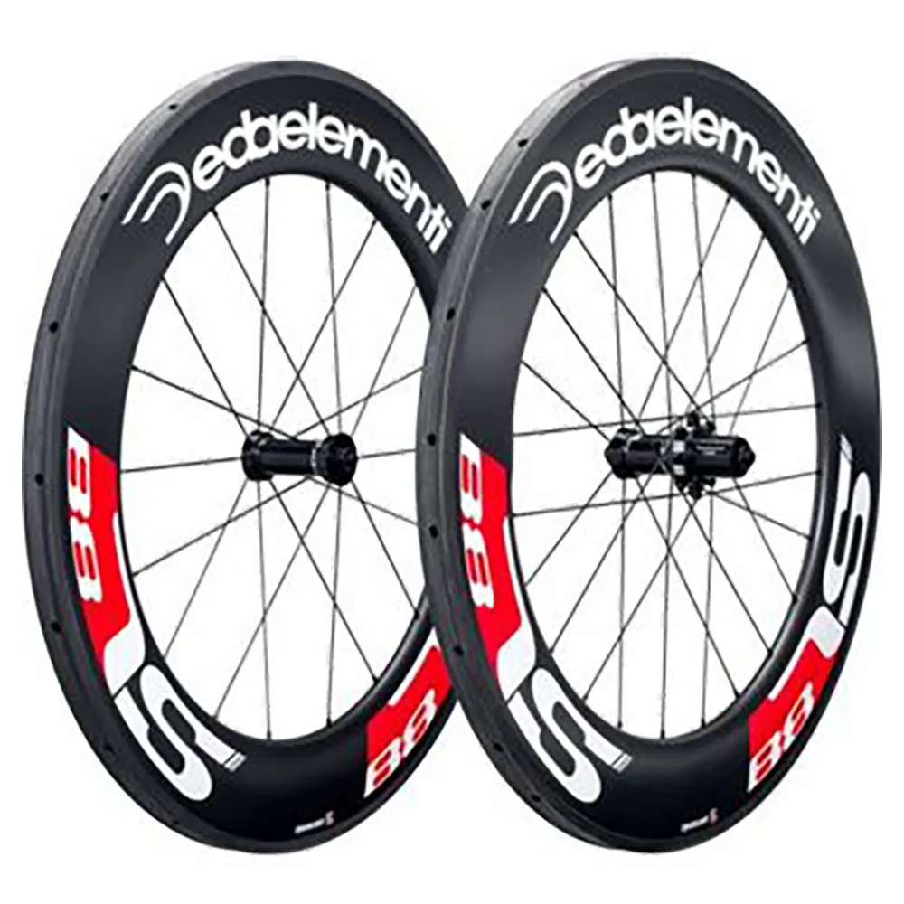 Deda Sl88 Carbon Disc Tubular Landsvägshjulset, Black / white, 12 x 100/12 x 142mm, Campagnolo Deda Sl88 Carbon Disc Tubular Landsvägshjulset, Black / white, 12 x 100/12 x 142mm, Campagnolo