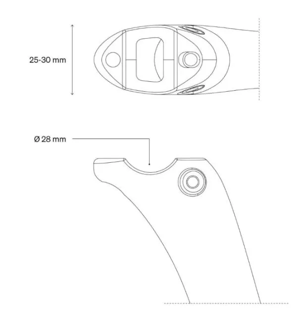 Deda Staffa Seatpost Mount Kit, Black, One Size Deda Staffa Seatpost Mount Kit, Black, One Size