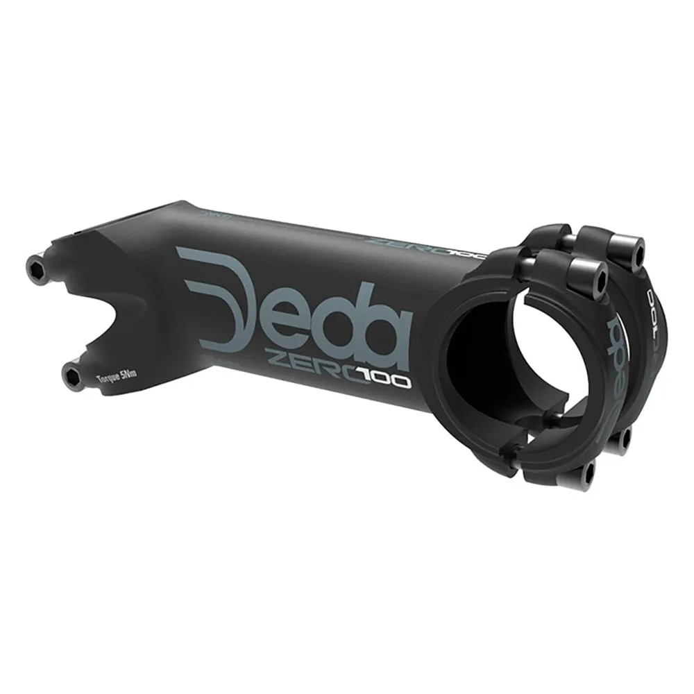 Deda Zero100 31.8 Mm Cykelstyrstam, Black, 130mm, 70º