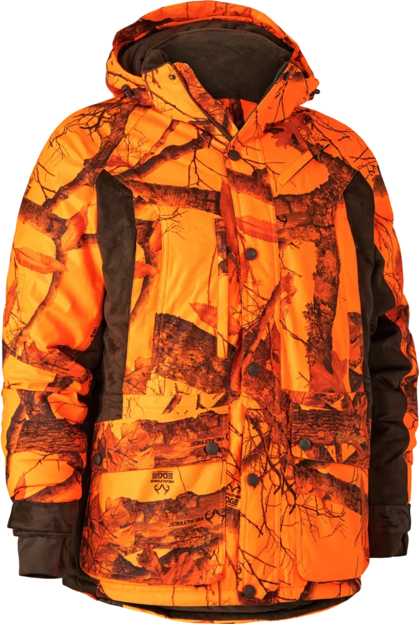 Deerhunter Men's Explore Winter Jacket, Realtree Edge® Orange Deerhunter Men's Explore Winter Jacket, Realtree Edge® Orange