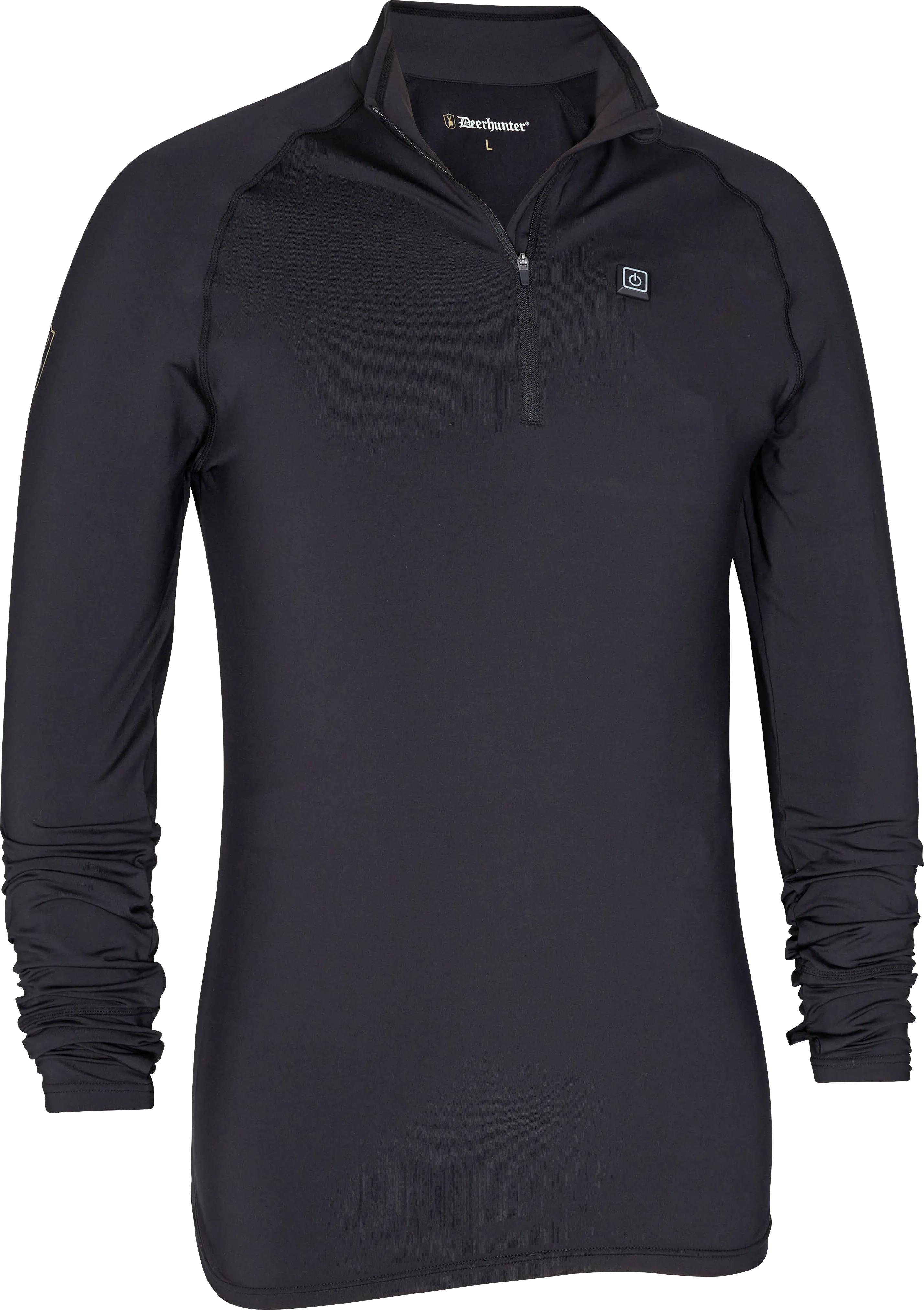 Deerhunter Unisex Heat Undershirt With Zip-Neck