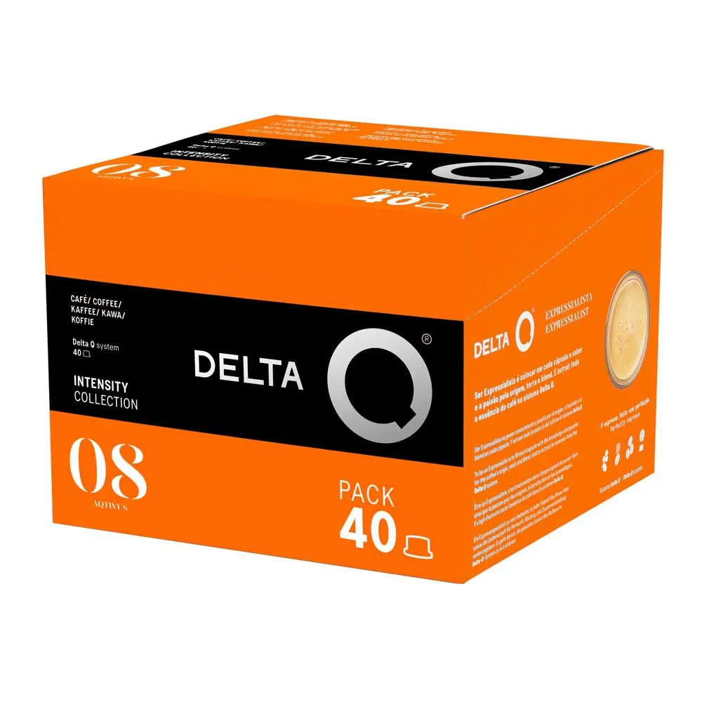 Delta Aqtivus Kaffekapslar 40 Enheter, Brown, One Size Delta Aqtivus Kaffekapslar 40 Enheter, Brown, One Size