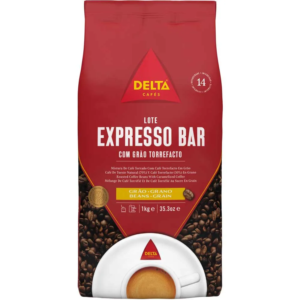 Delta Expresso Bar 70/30 Kaffebönor 1kg, Brown, One Size Delta Expresso Bar 70/30 Kaffebönor 1kg, Brown, One Size