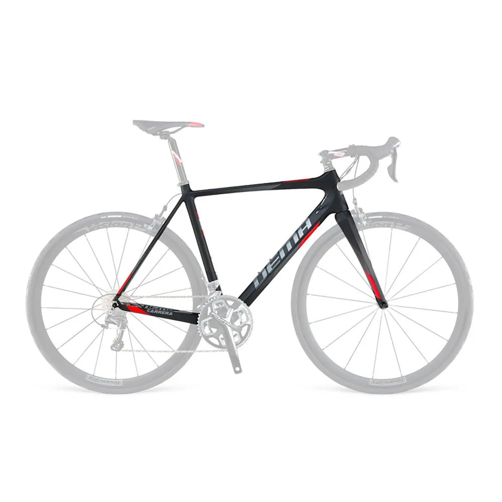 Dema Carrera 9.0 Landsvägscykelram, Black, M