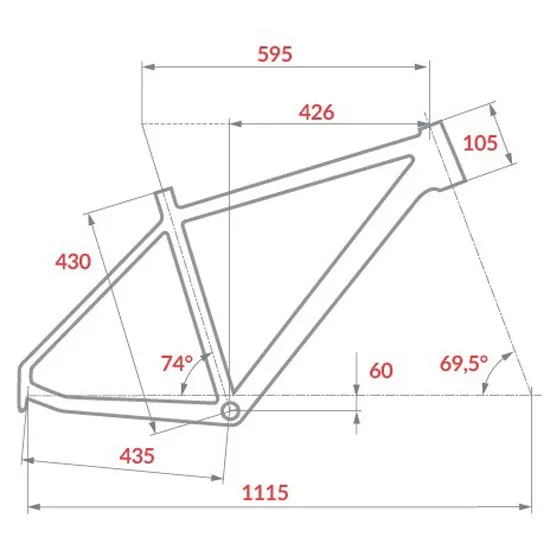 Dema Energy 7 29´´ Alivio Mtb Cykel, Dark grey / white, M Dema Energy 7 29´´ Alivio Mtb Cykel, Dark grey / white, M