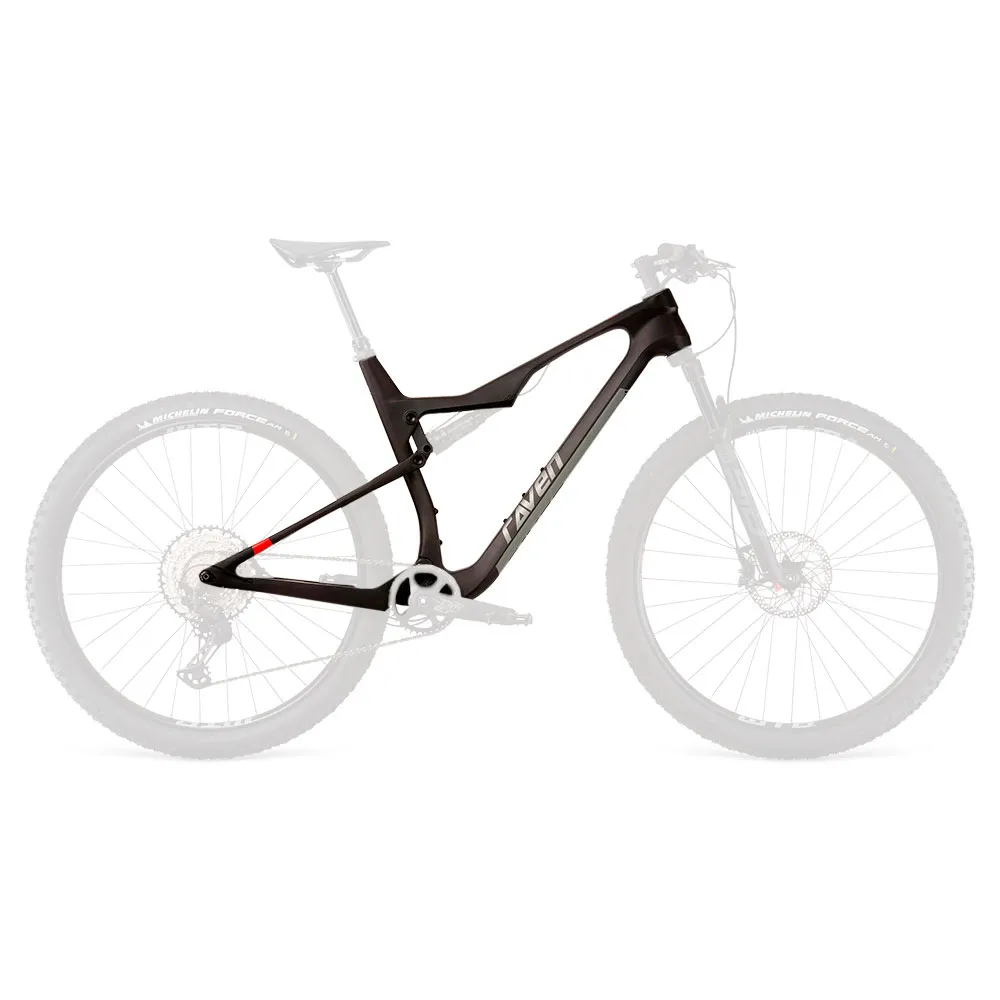 Dema Raven Air 29´´ Mtb-ram, Carbon / grey, L