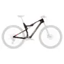 Dema Raven Air 29´´ Mtb-ram, Carbon / grey, L