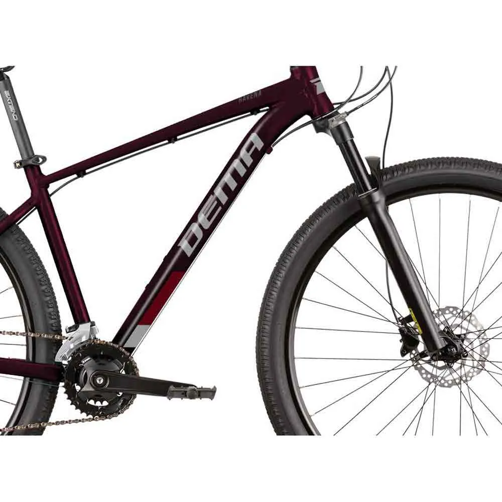 Dema Ravena 5 29´´ Altus Mtb Cykel, Dark bordo / grey, M/L