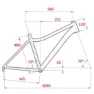 Dema Ravena 5 29´´ Altus Mtb Cykel, Dark bordo / grey, M/L