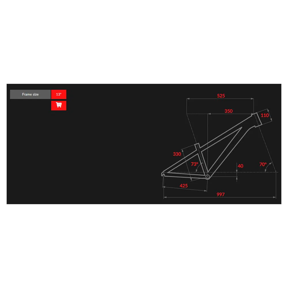 Dema Rocket 26´´ Mtb-ram, Dark grey, One Size Dema Rocket 26´´ Mtb-ram, Dark grey, One Size