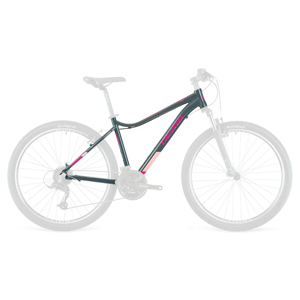 Dema Tigra 1 27.5´´ Mtb-ram, Dark grey / magenta, 18" Dema Tigra 1 27.5´´ Mtb-ram, Dark grey / magenta, 18"