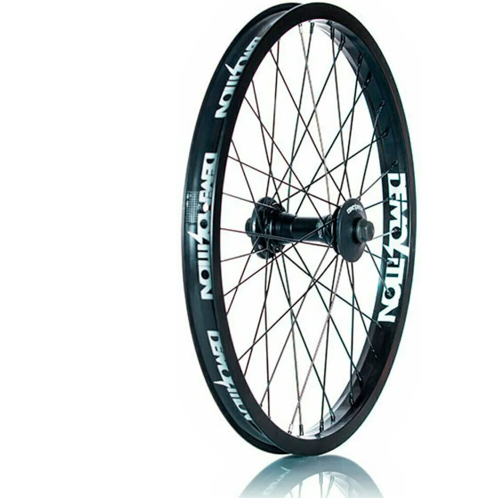 Demolition Whistler Pro Bmx Framhjul, Black, 12 x 100mm Demolition Whistler Pro Bmx Framhjul, Black, 12 x 100mm