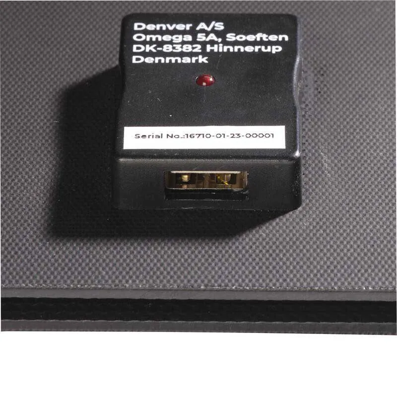 Denver Bärbar Solpanel Sop-10100, Black, One Size Denver Bärbar Solpanel Sop-10100, Black, One Size