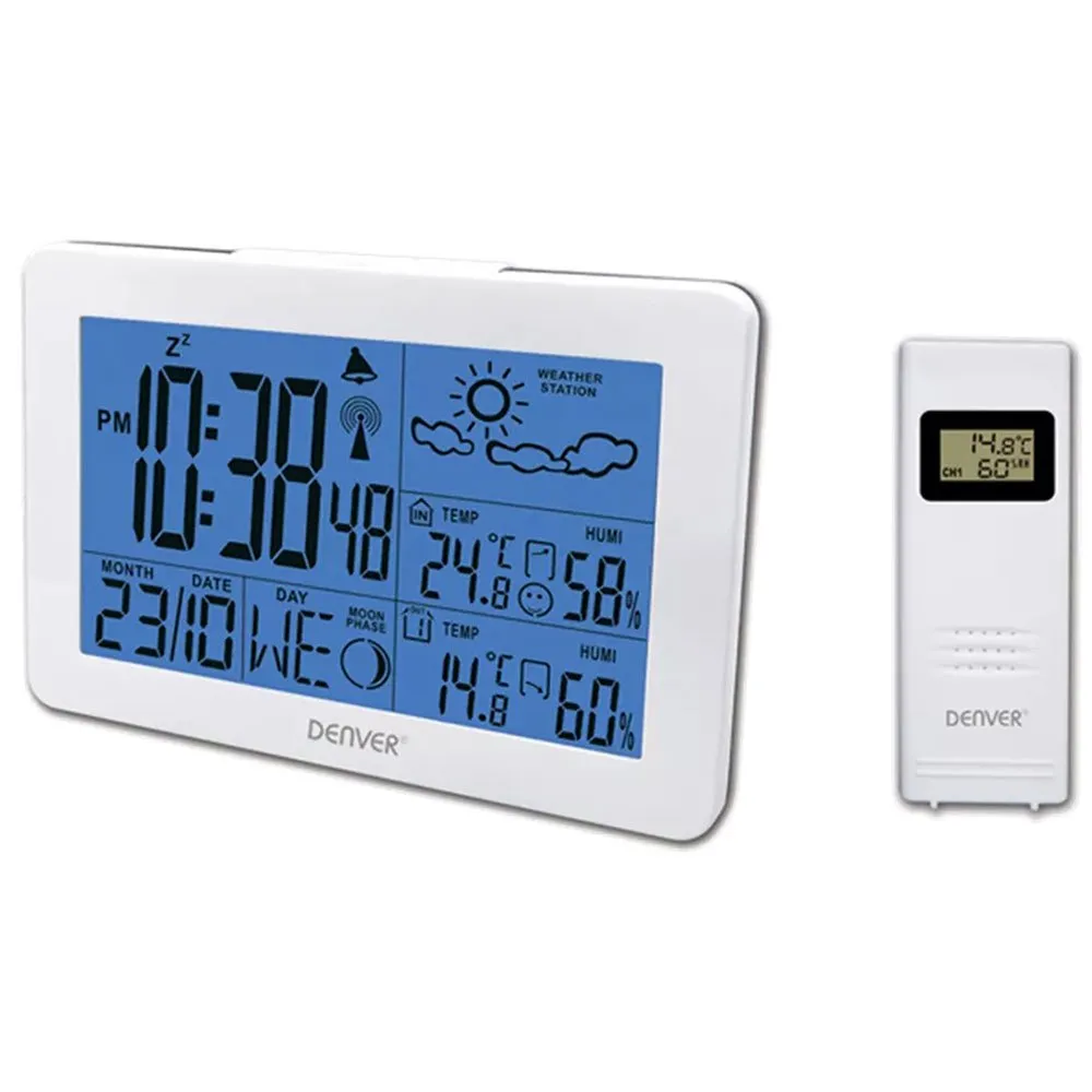 Denver Ws-530white Väderstation, White, One Size