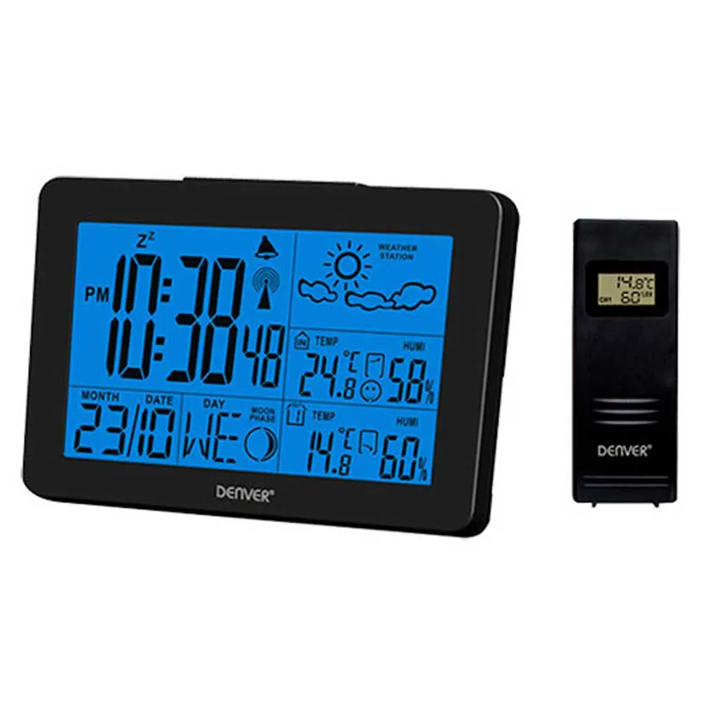 Denver Ws530blk Väderstation, Black, One Size
