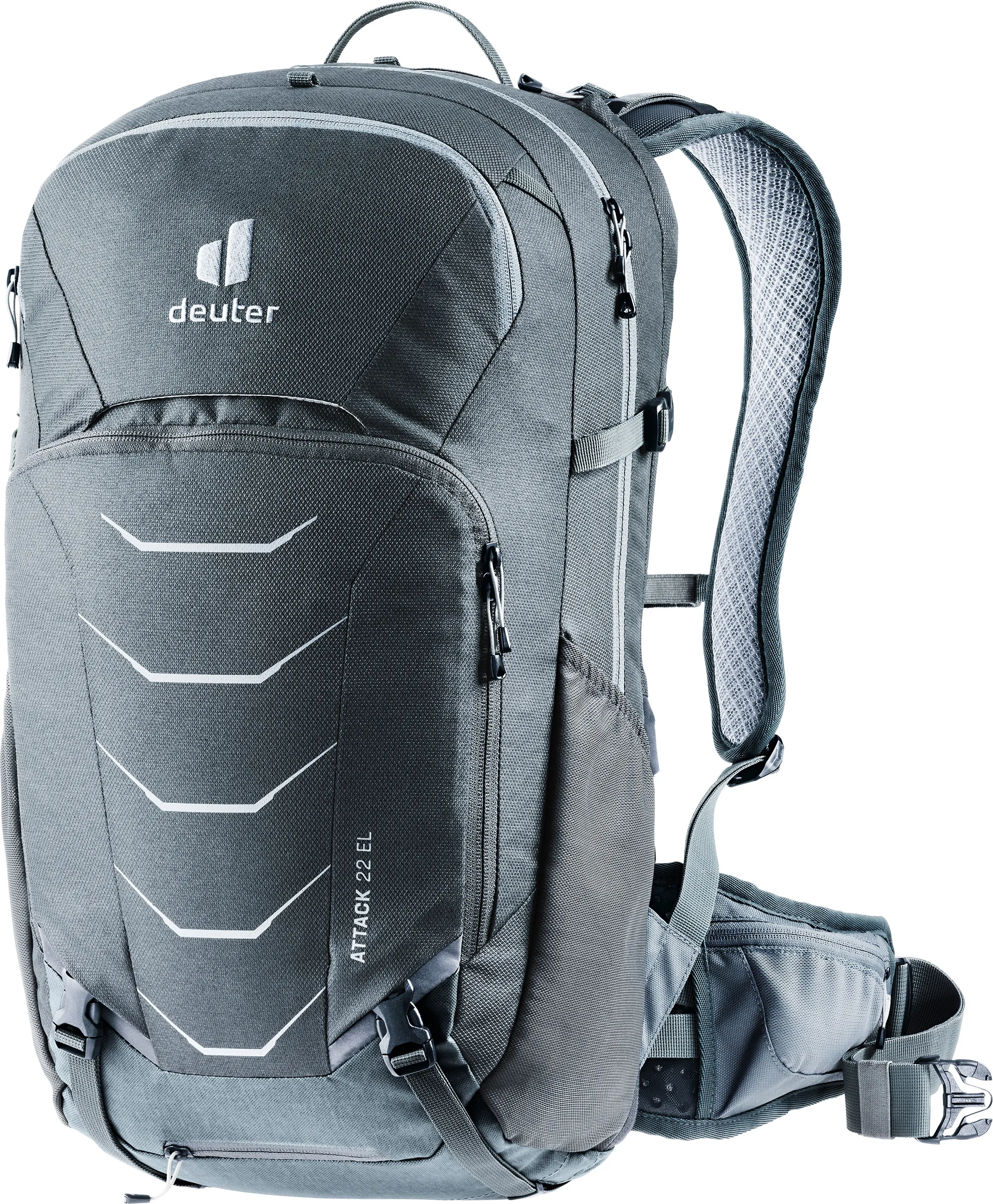 Deuter Attack EL, Graphite/shale, One Size Deuter Attack EL, Graphite/shale, One Size