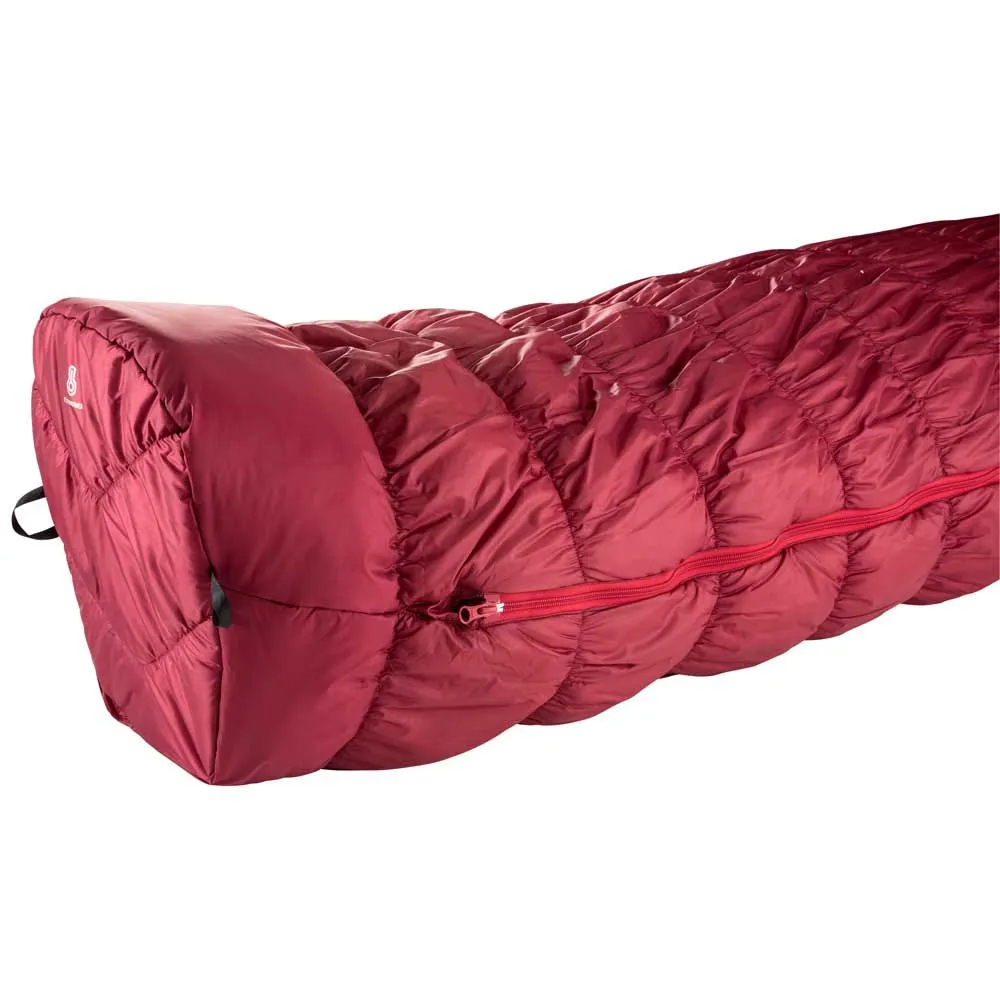 Deuter Exosphere-6° L Sovsäck, Cranberry / fire, Left Zipper Deuter Exosphere-6° L Sovsäck, Cranberry / fire, Left Zipper
