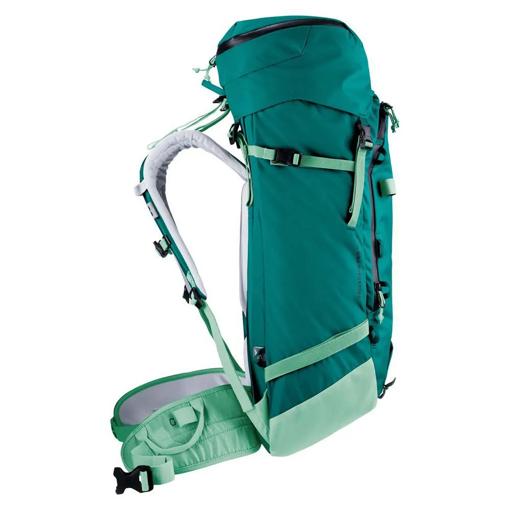 Deuter Freescape Pro 38+ Sl Ryggsäck, Deepsea / spearmint