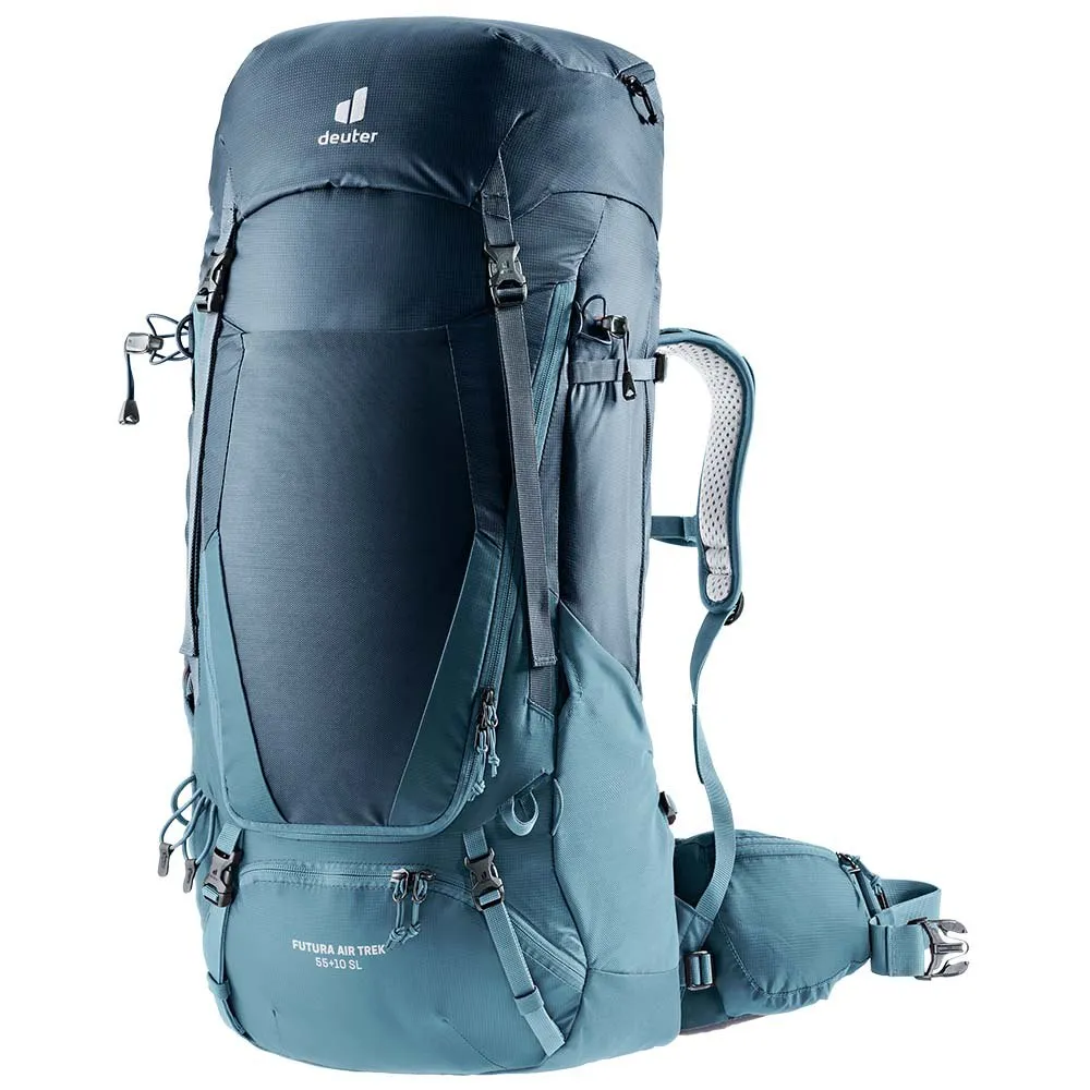 Deuter Futura Air Trek 55+10l Sl Ryggsäck, Marine / lake Deuter Futura Air Trek 55+10l Sl Ryggsäck, Marine / lake