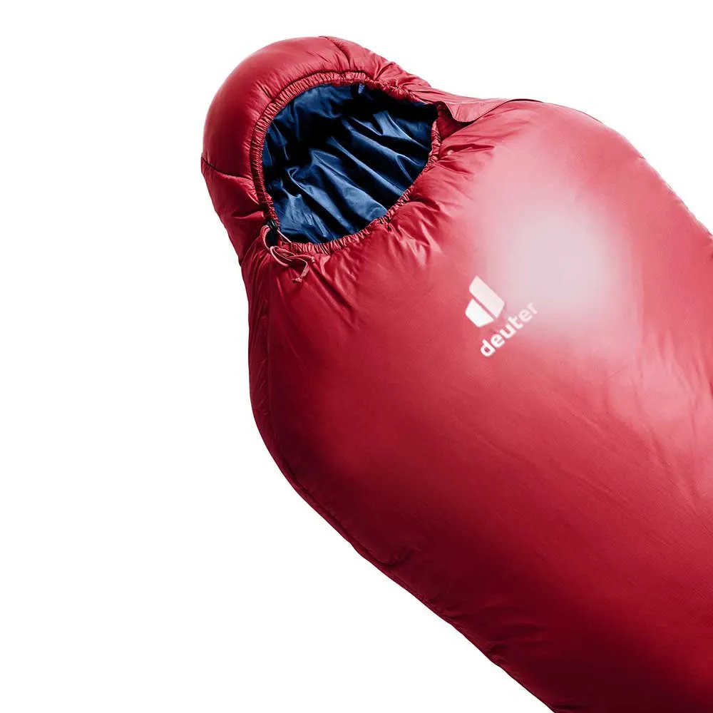 Deuter Orbit Sovsäck, Cranberry / steel, Right / Left Zipper