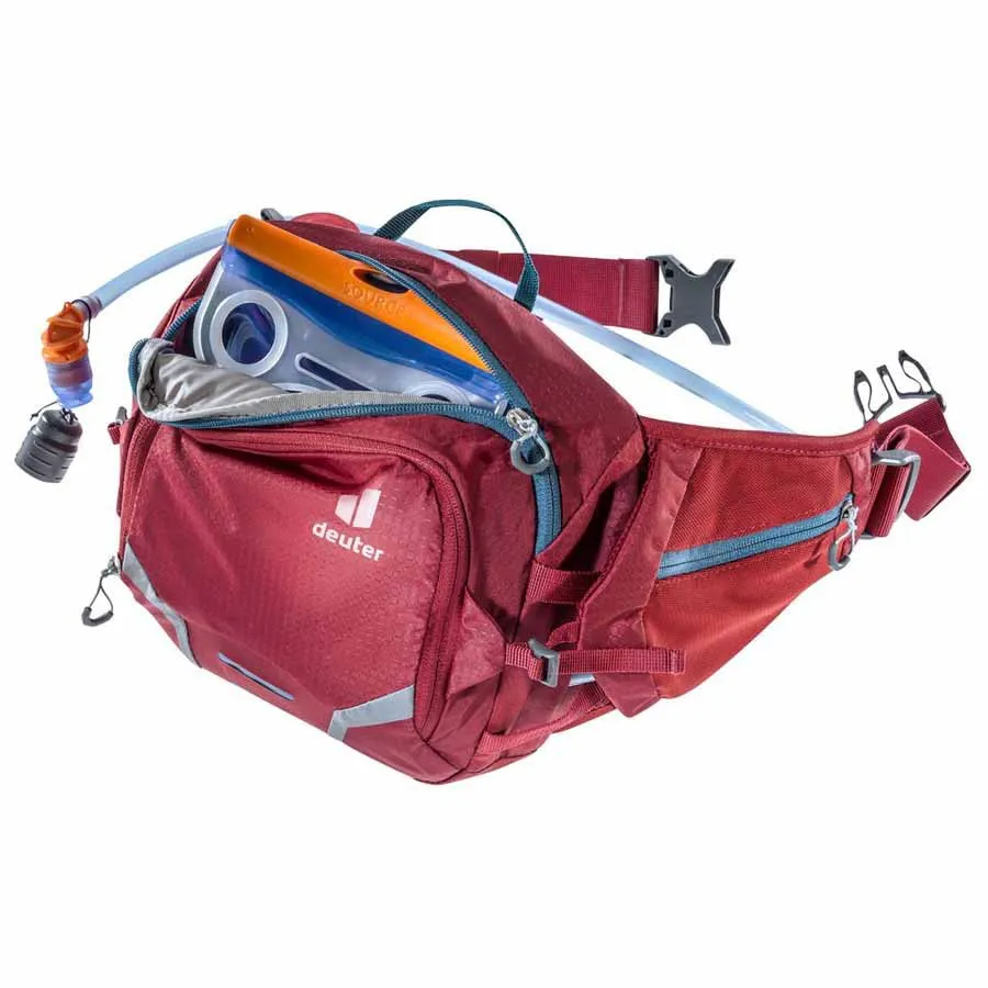 Deuter Pulse 3 Midjeväska, Cranberry