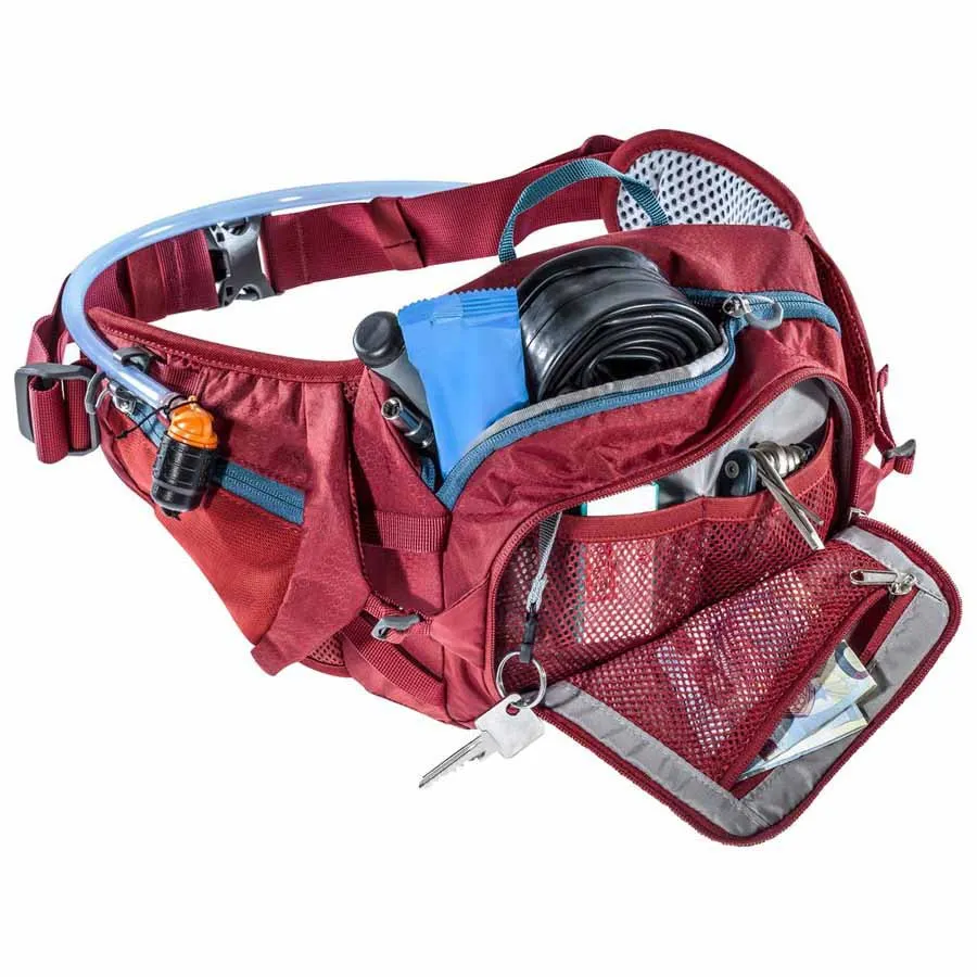 Deuter Pulse 3 Midjeväska, Cranberry