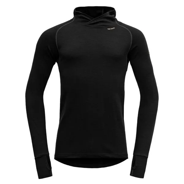 Devold Expedition Woman Hoodie, Black Devold Expedition Woman Hoodie, Black