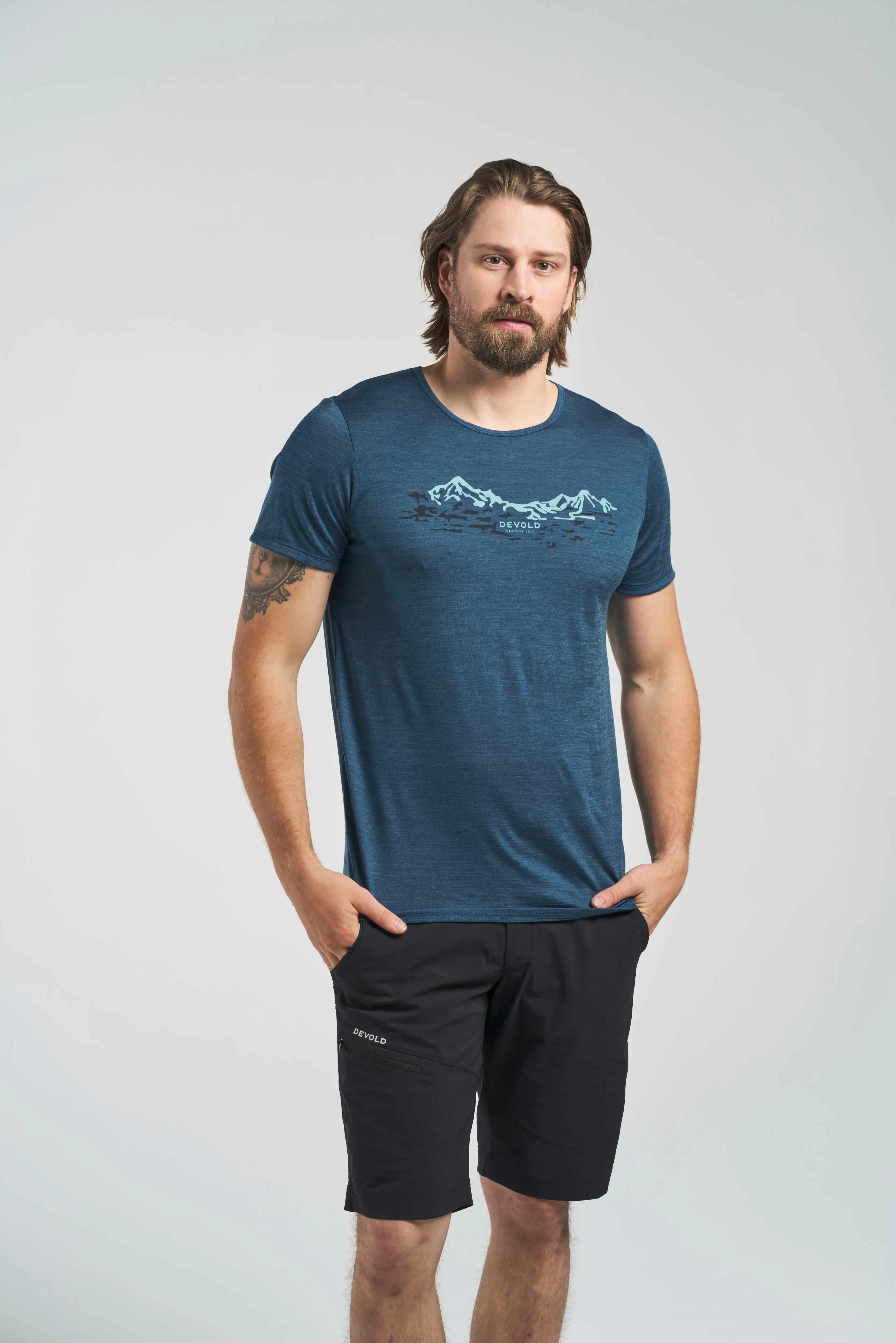 Devold Men's Utladalen Merino 130 Tee Devold Men's Utladalen Merino 130 Tee