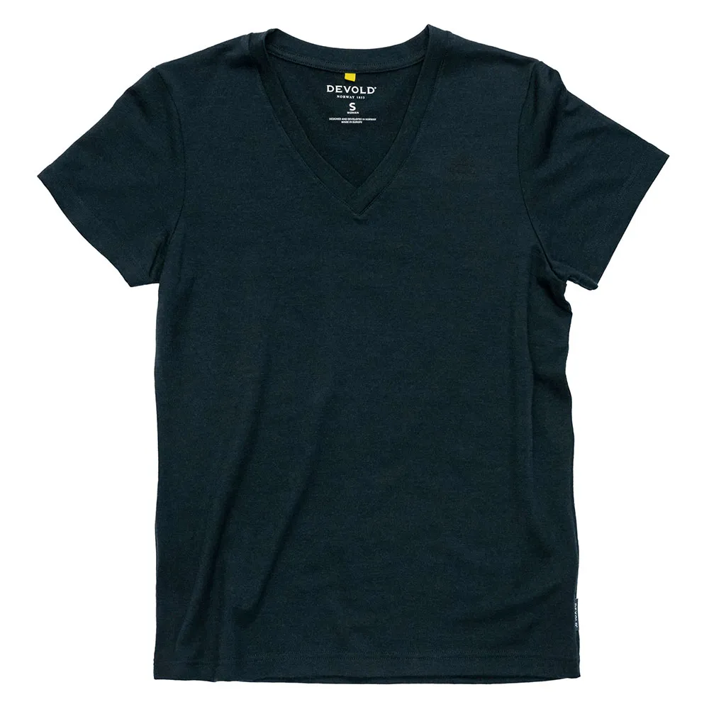 Devold Premium V-neck T-shirt Med Korta ärmar Devold Premium V-neck T-shirt Med Korta ärmar
