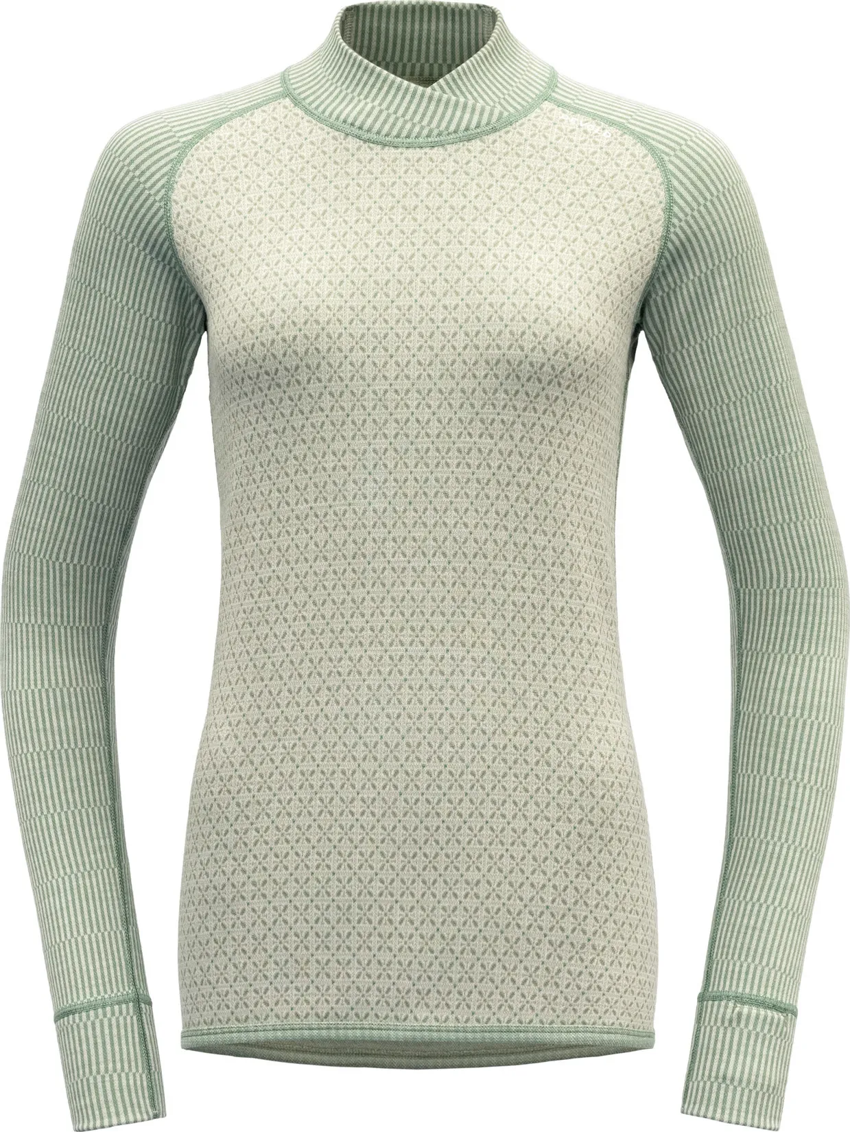 Devold Women's Kvitegga Merino 230 Cross Neck Devold Women's Kvitegga Merino 230 Cross Neck