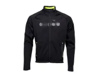 Diadora Firenze cykeltröja långärmad svart/neon unisex Diadora Firenze cykeltröja långärmad svart/neon unisex