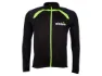 Diadora s långärmade cykeltröja svart/gul reflex
