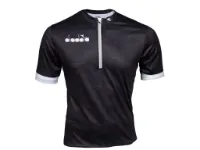 Diadora Valter cykeltröja svart/vit herr Diadora Valter cykeltröja svart/vit herr