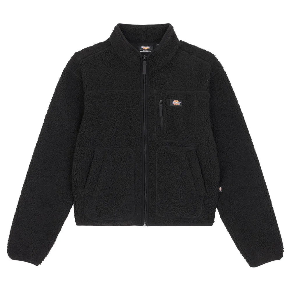 Dickies Mount Hope Fleecejacka Med Dragkedja Refurbished, Black Dickies Mount Hope Fleecejacka Med Dragkedja Refurbished, Black
