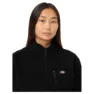 Dickies Mount Hope Fleecejacka Med Dragkedja Refurbished, Black