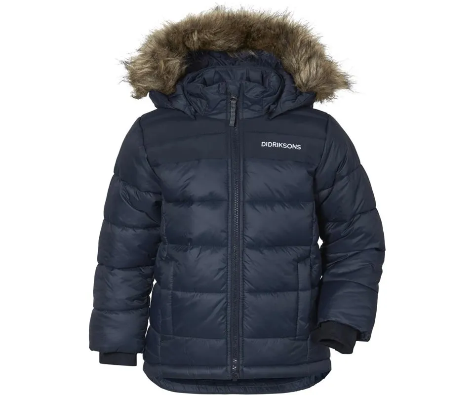 Didriksons Digory 3 Jacket Kids, Navy Didriksons Digory 3 Jacket Kids, Navy