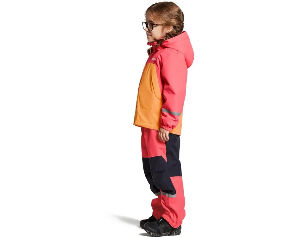 Didriksons Enso 3 Jacket Kids, Peachy pink Didriksons Enso 3 Jacket Kids, Peachy pink
