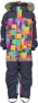 Didriksons Kids' Bjärven Printed Coverall
