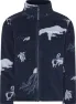 Didriksons Kids' Monte Printed Full Zip 10 Winter