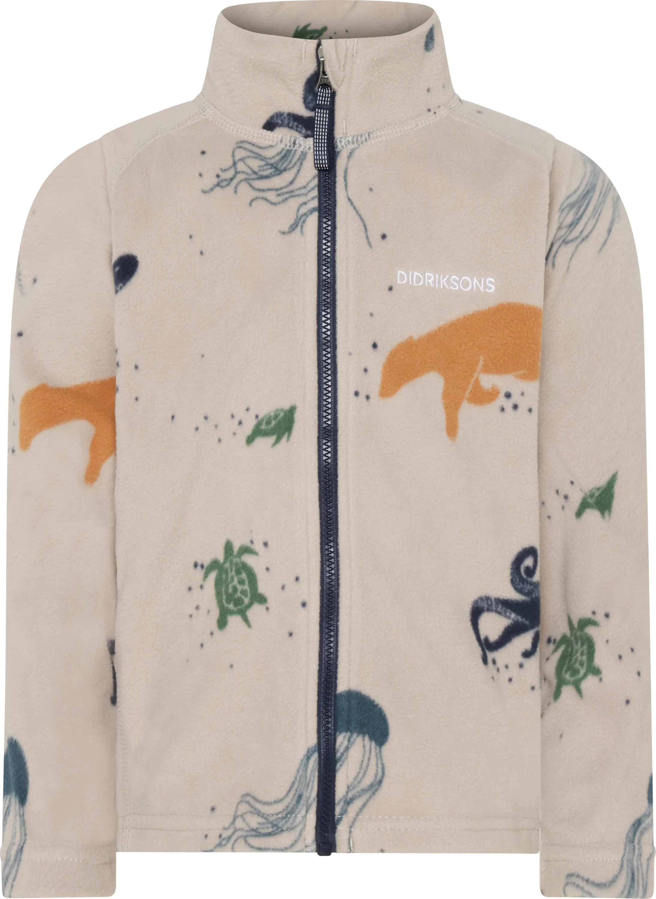 Didriksons Kids' Monte Printed Full Zip 10 Winter