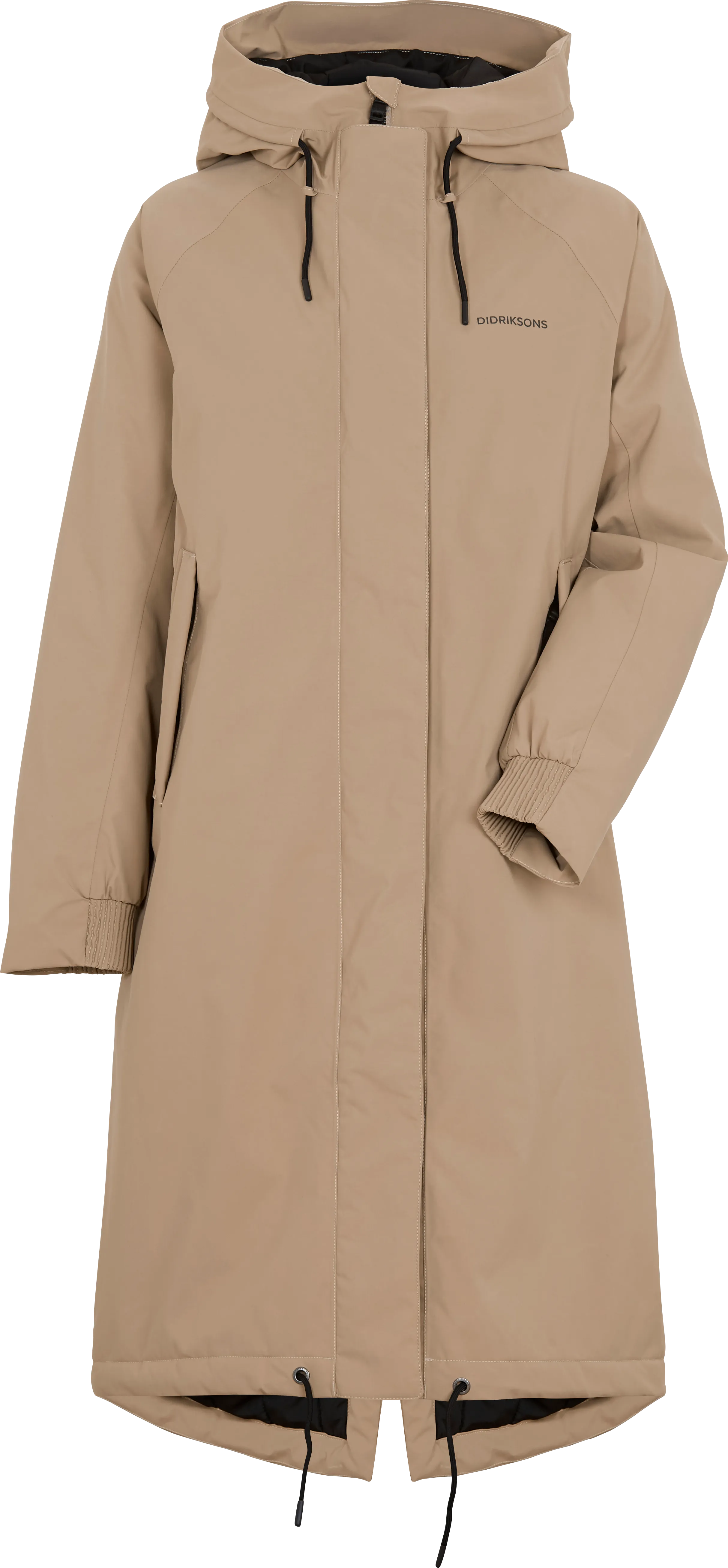 Didriksons Women's Alicia Parka Long 2, Beige Didriksons Women's Alicia Parka Long 2, Beige