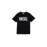 Diesel J01541 T-shirt Med Korta ärmar, Black, 8Y