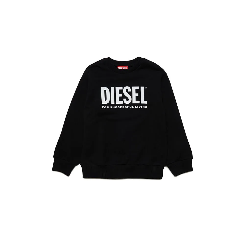Diesel J01543 Tröja, Black, 8Y