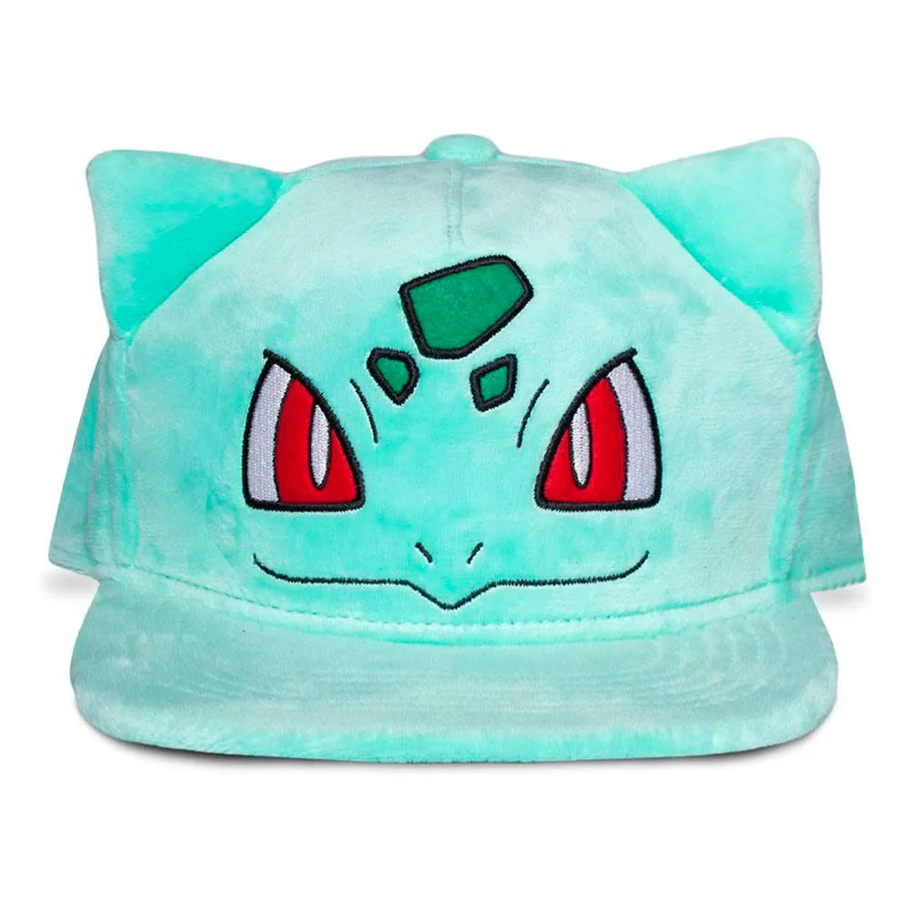 Difuzed Pokemon Bulbasaur Plush Keps, Multicolor, One Size